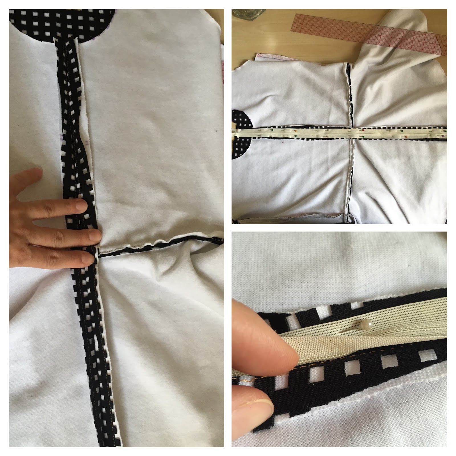 how to install a central zipper