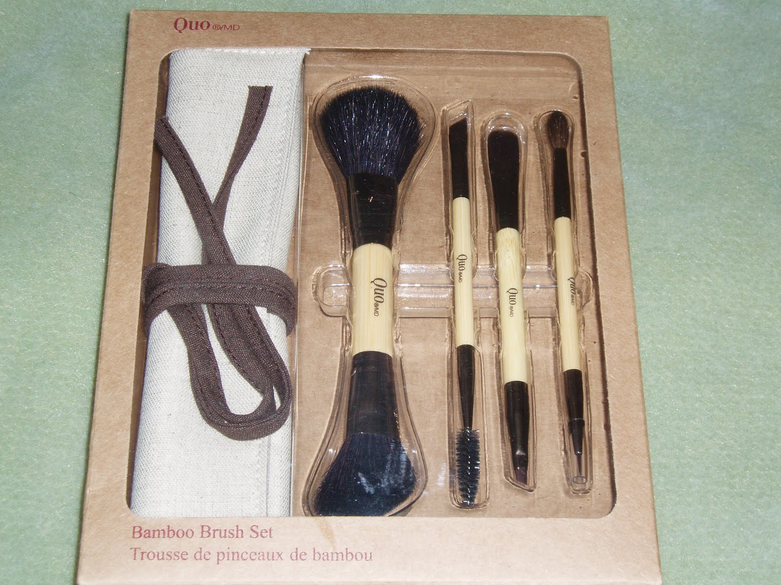 Sparkled Beauty Quo Bamboo brush set review