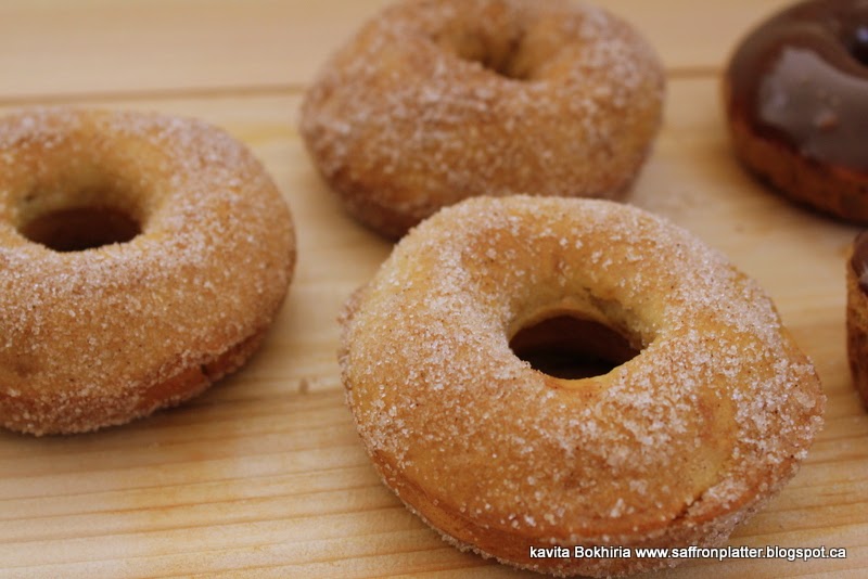 EarthyFlavors Baked Cake Doughnuts Eggless