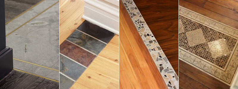 detailed flooring transition inspiration