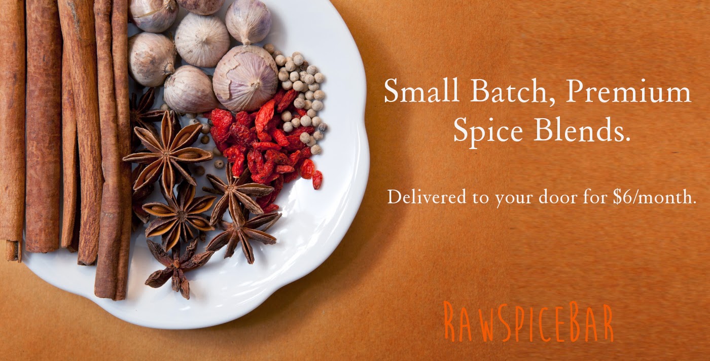 Need a last minute gift for your favorite foodie or home cook? Order a RawSpiceBar monthly subscription box!