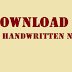 Maths Formula in Hindi Handwritten Notes PDF