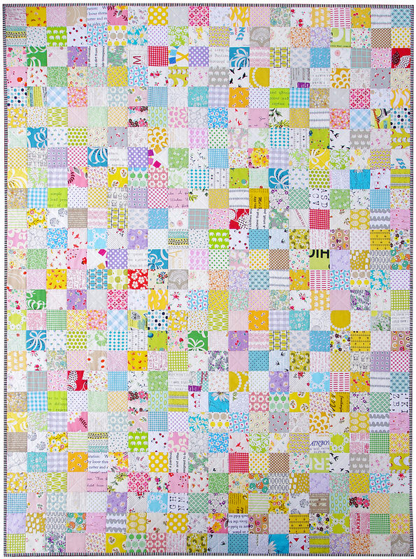 For the Love of Patchwork - A Finished Quilt | Red Pepper Quilts