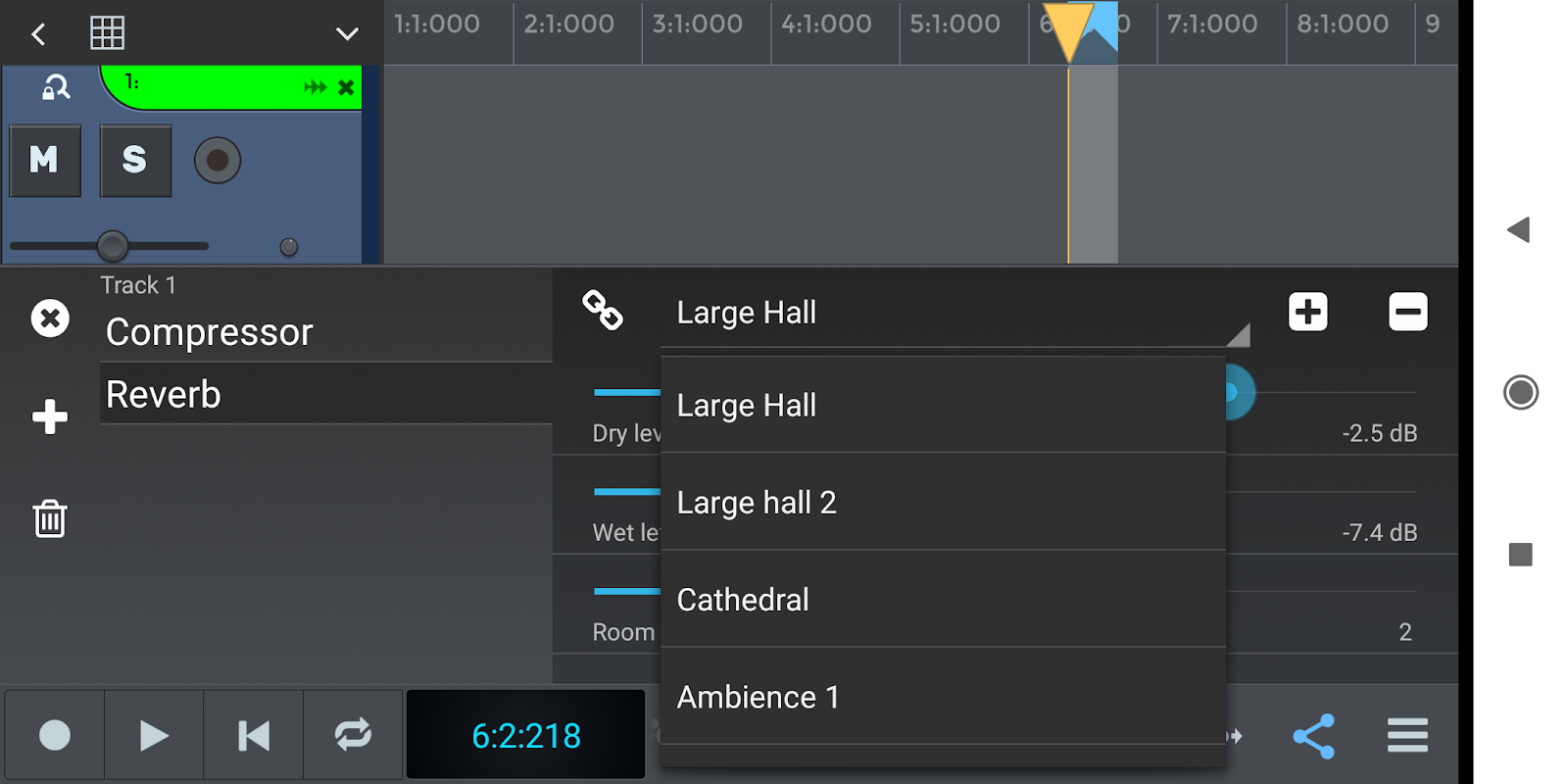 n track studio 8 tutorial android