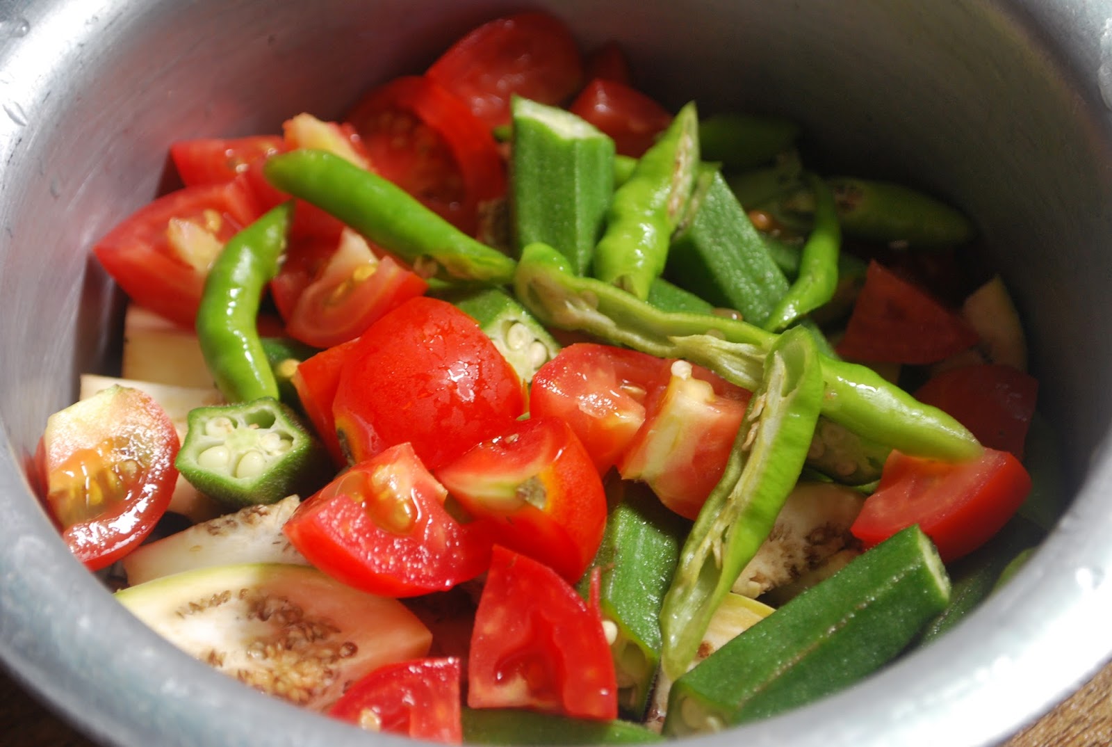 Cooked Vegetable Chutney/Spicy Vegetables Side Dish/Spicy Vegetable Chutney