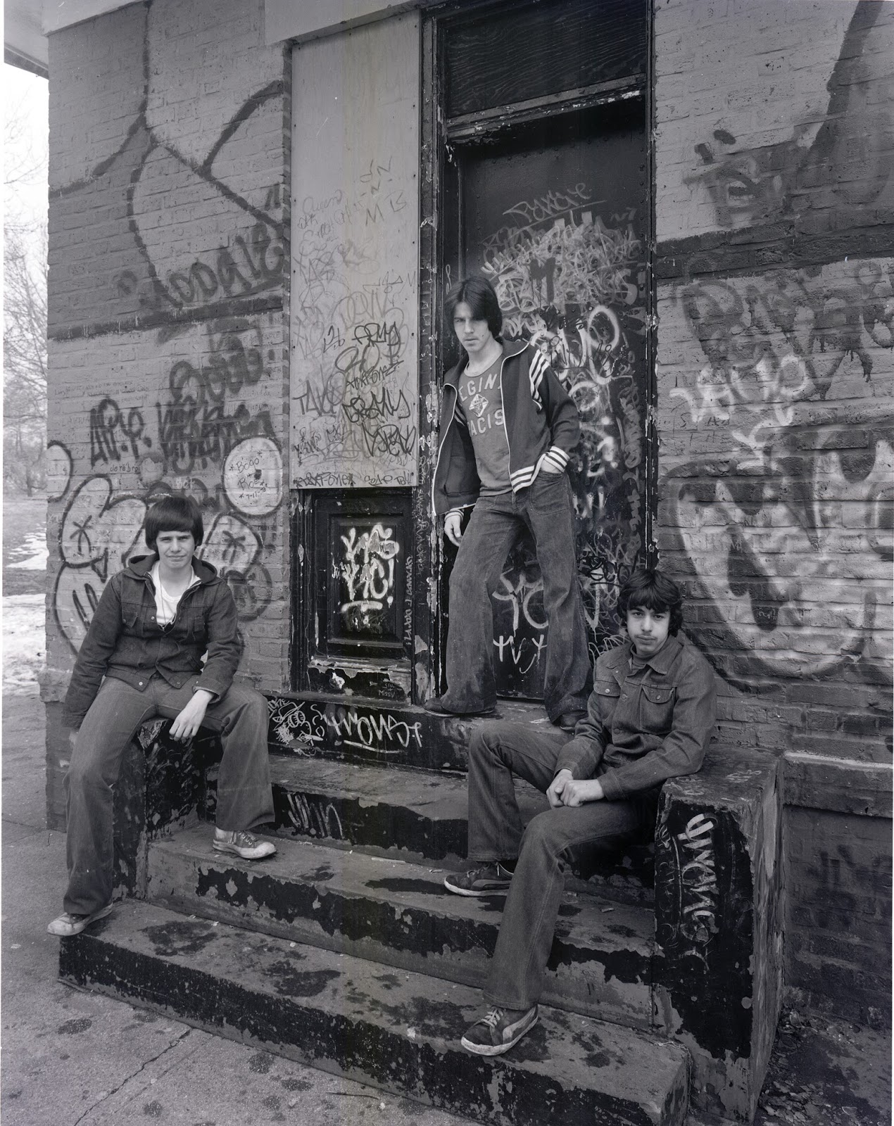 PSWB Portraiture Teenagers in Sunset Park, Brooklyn, NY, 1978