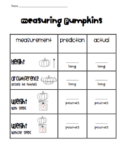 Sarah's First Grade Snippets: Pumpkin Freebies!