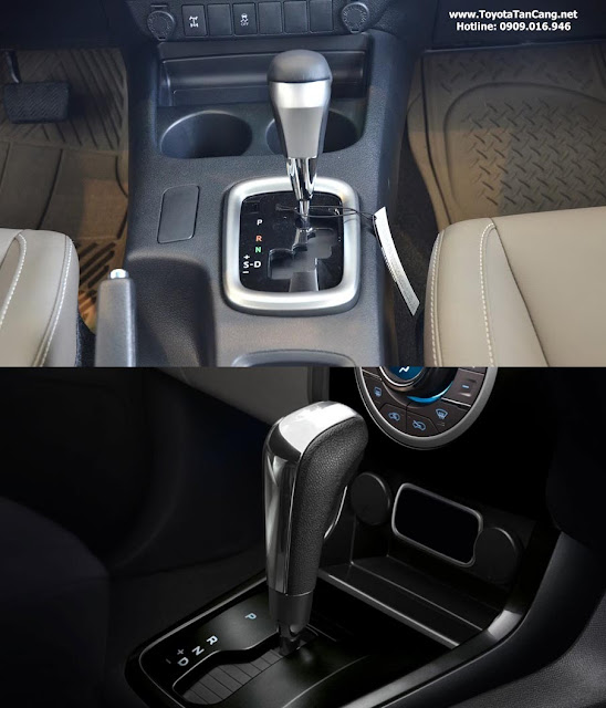 Hiliux trang bị số tự động 5 cấp, hộp số Colorado được trang bị tới 6 cấp Hiliux trang bị số tự động 5 cấp, hộp số Colorado được trang bị tới 6 cấp
