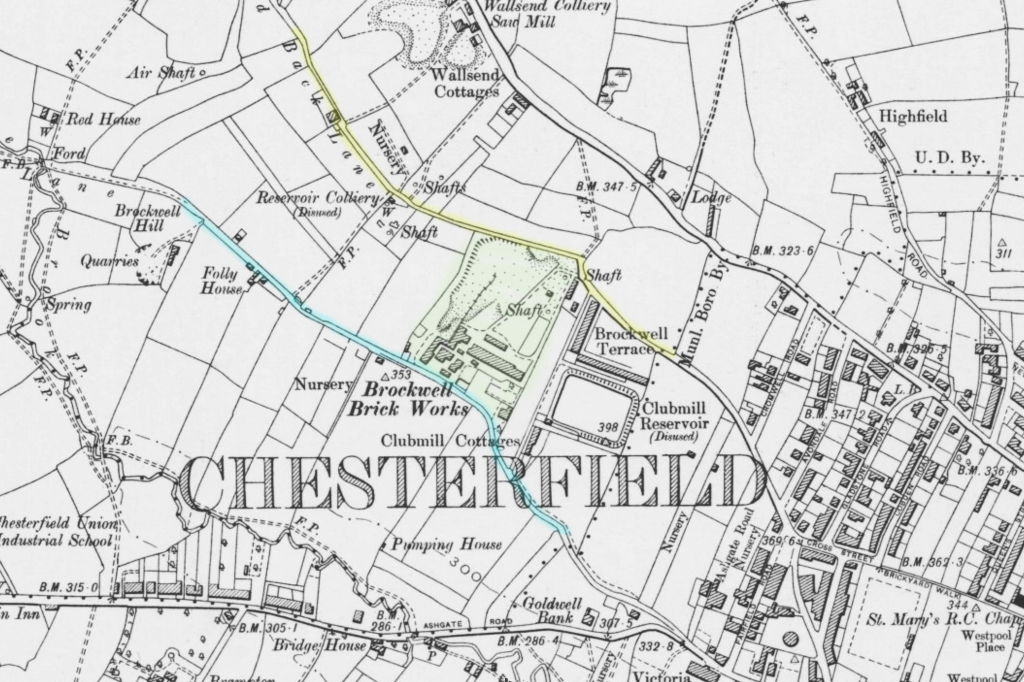 East Midlands Named Bricks Chesterfield & Staveley Brickworks