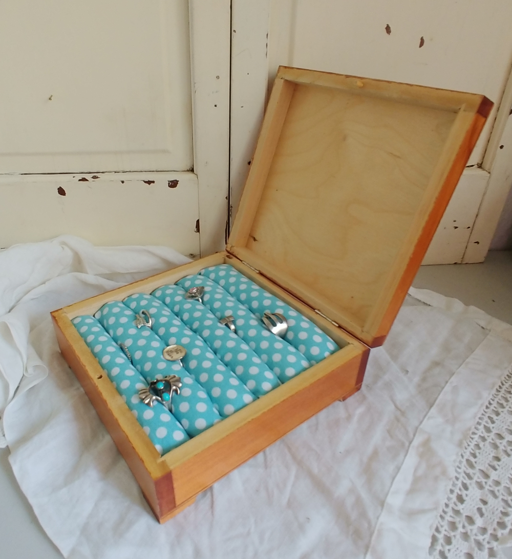 7 Days of Thrift Shop Flips Day Five Easy DIY Ring Holder Little