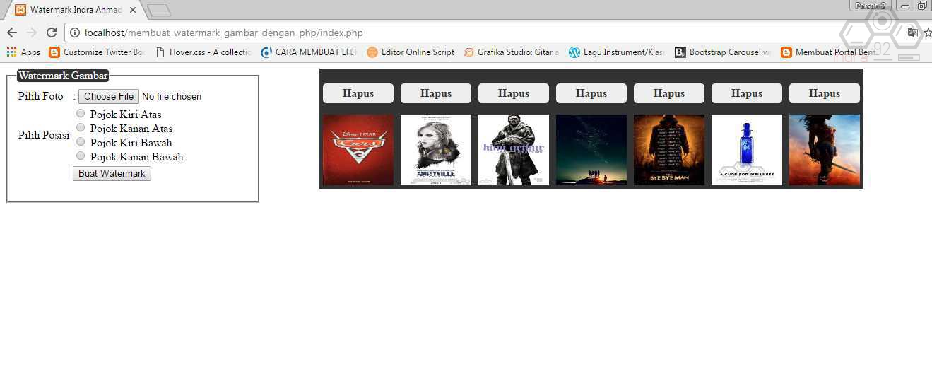 Membuat Watermark Php | cara membuat watermark gambar dengan php indra92 blog Membuat Watermark Php | cara membuat watermark gambar dengan php indra92 blog