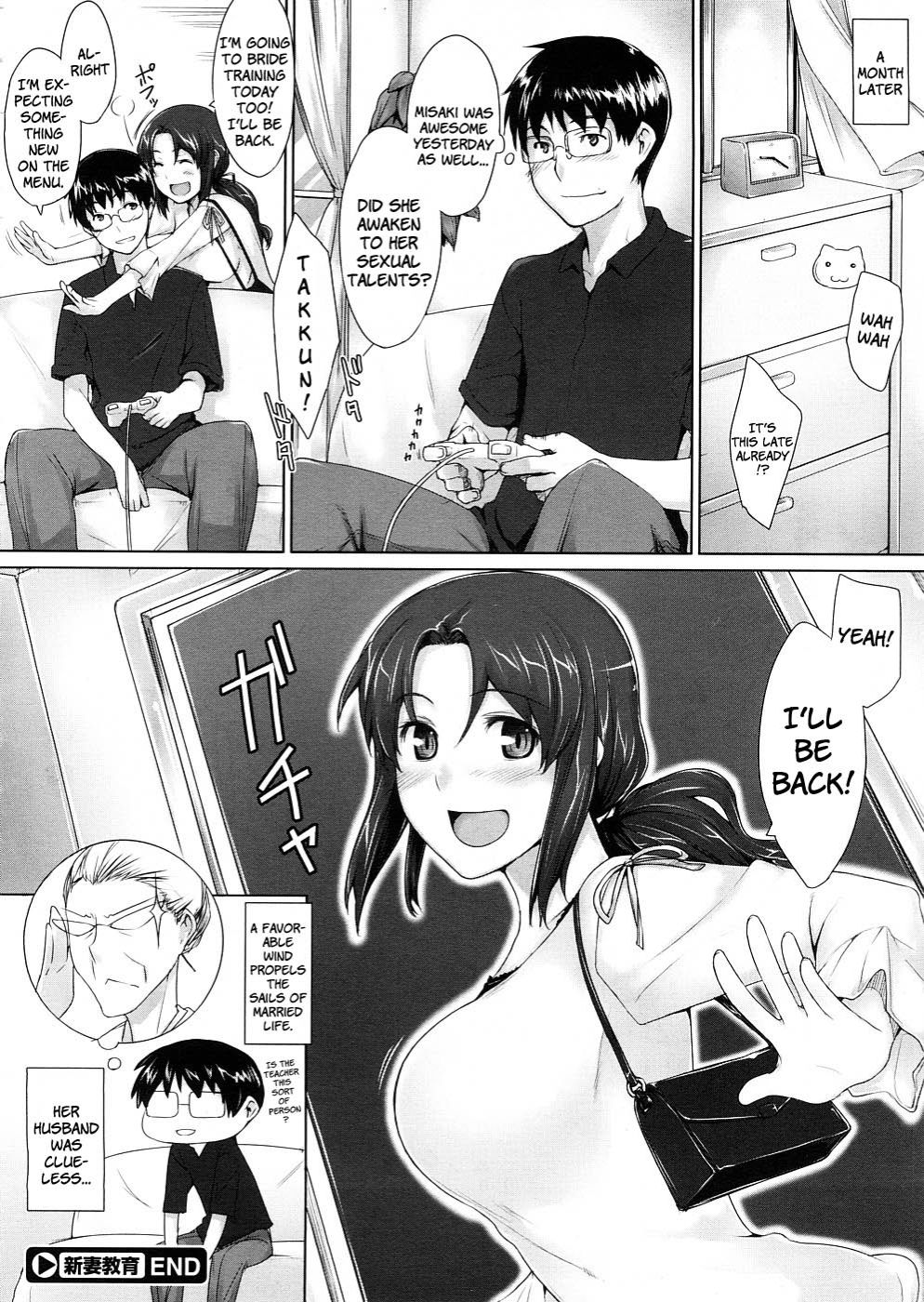 Hentai Manga Comic-Educating a New Wife-Read-22