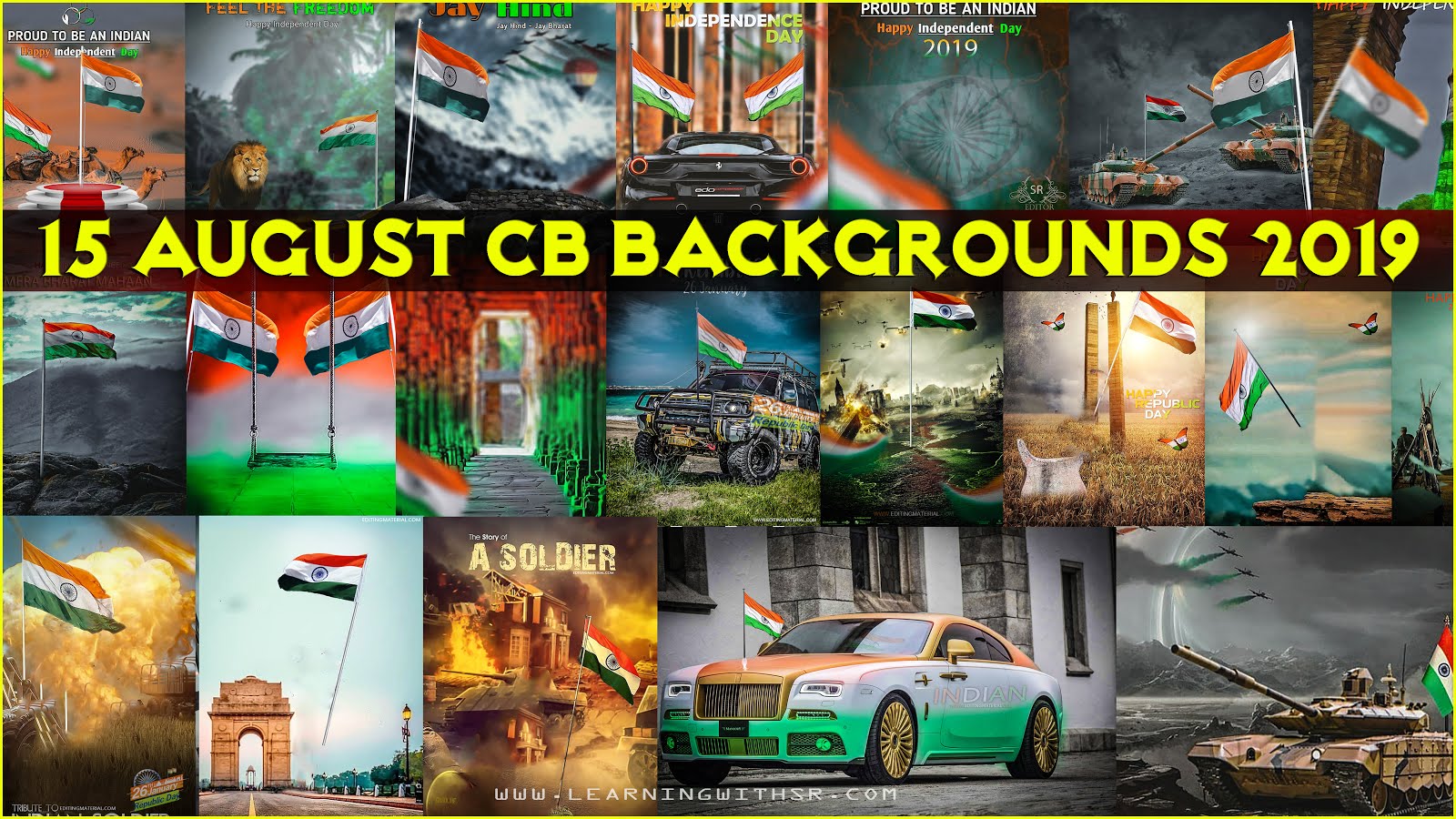 15 August 2019 cb background download, Independence day background ...