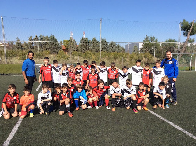 τα bambini της ακαδημίας ποδοσφαίρου Θεσσαλονίκης Παπάφης