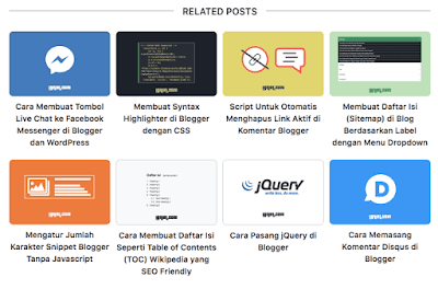 Related Post dengan Gambar Related Post dengan Gambar