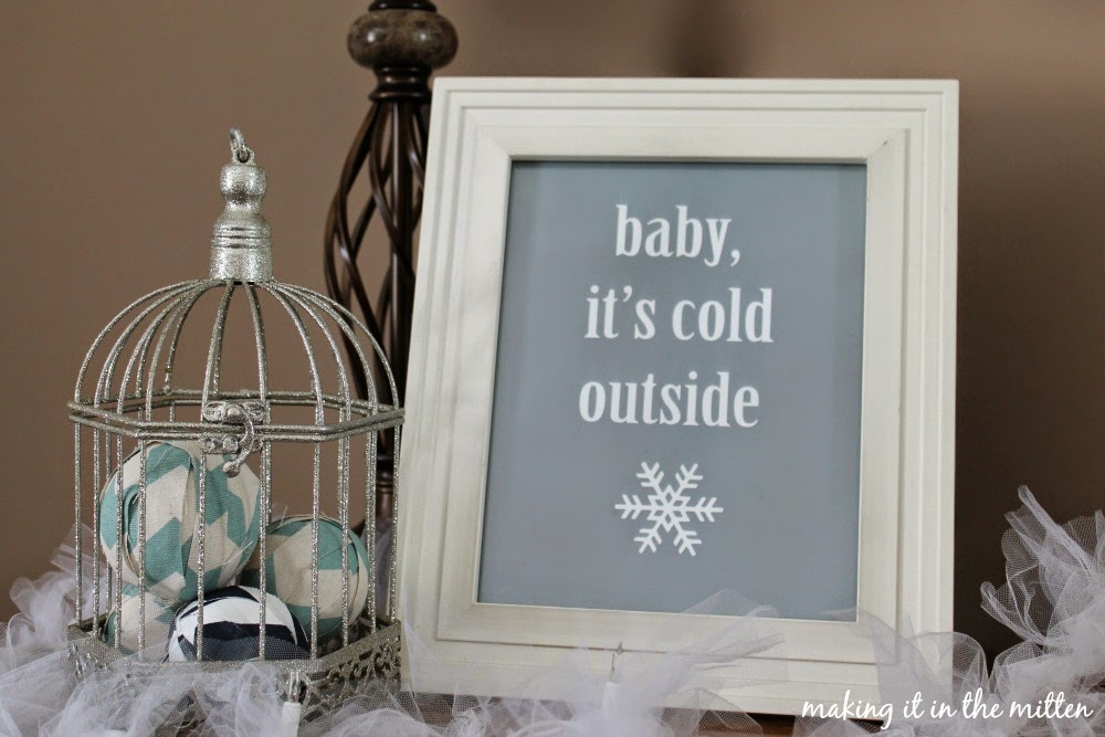Making It In The Mitten: Baby It's Cold Outside: A Snowy Winter