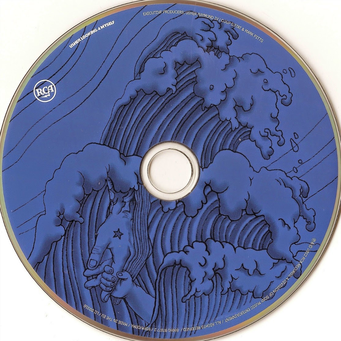 Encarte Usher Looking 4 Myself Deluxe Edition Encartes Pop