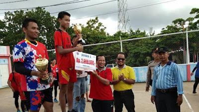Dari Kejuaraan Volly Nagari Kota Padang, Lubeg Juara Putra Nanggalo Juara Putri