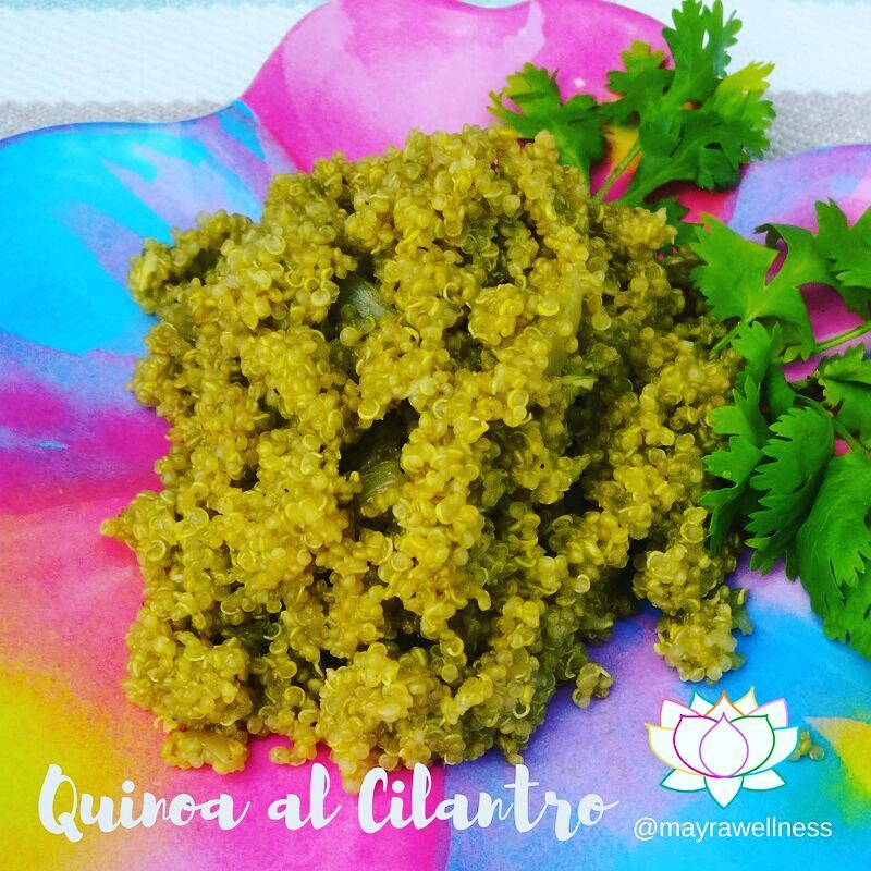 quinoa al cilantro quinoa al cilantro