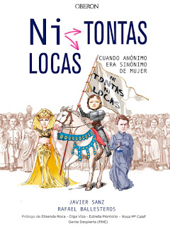 Ni tontas ni locas. Portada libro Ni tontas ni locas. Portada libro