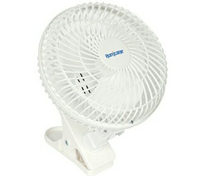 Mini Cooling Fan with Clip-On Clamp