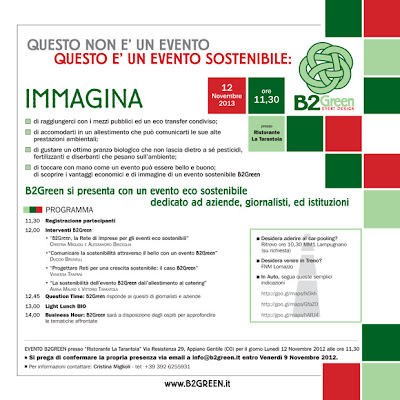 Invito b2green 12 11 12