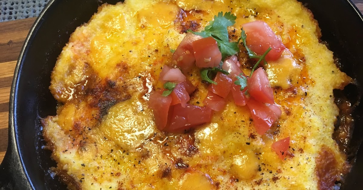 Cooking with Barry & Meta Taco Bake with polenta top crust