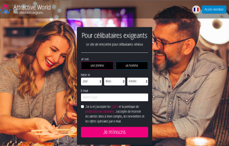 Site pour celibataire exigeant