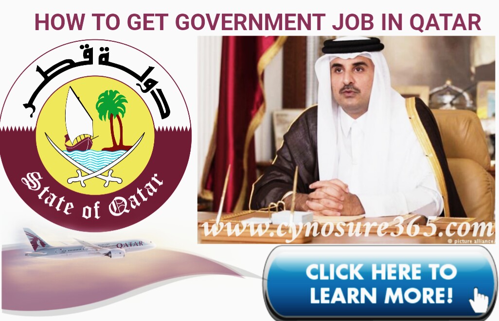 HOW TO GET GOVERNMENT JOBS IN QATAR CYNOSURE365