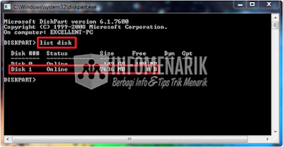 Cara Membuat Bootable Flashdisk Tanpa Harus Menggunakan Software TOOLS ( hanya menggunakan CMD) Untuk Install Windows