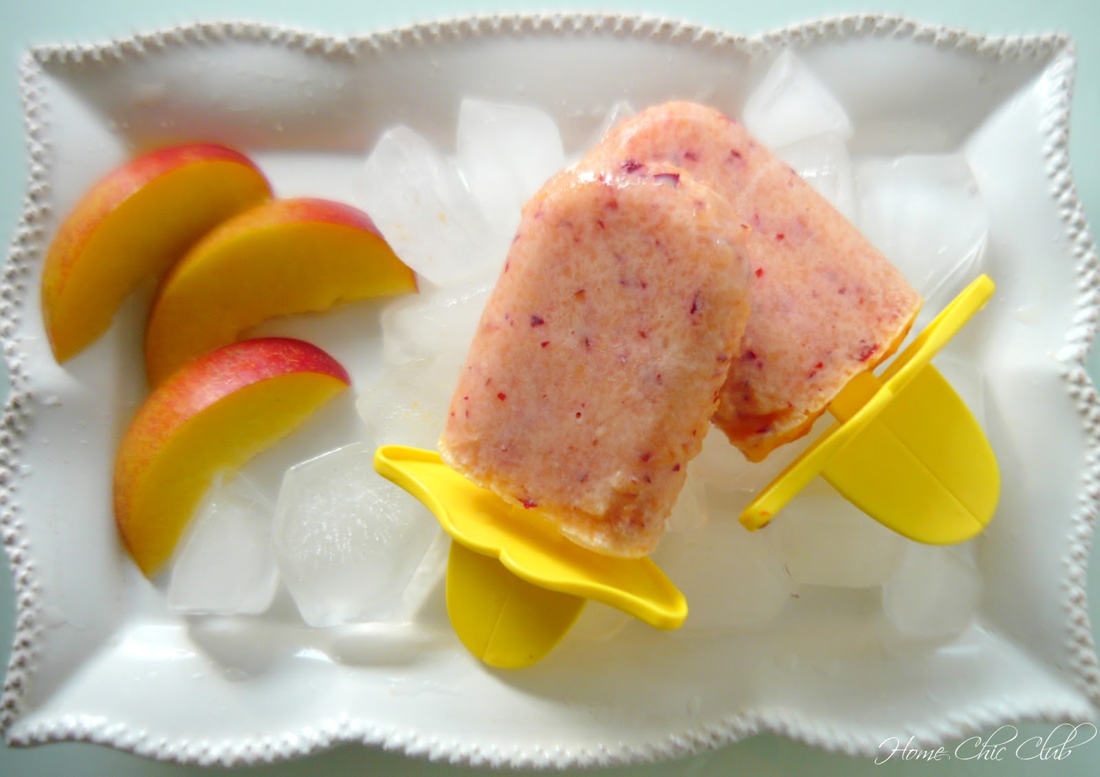 Homemade Frozen Yogurt Popsicles (Just 3 Ingredients) Home Chic Club