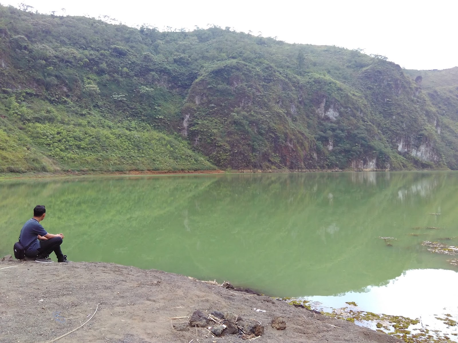 R J Syahrulloh Trip Ke Kawah Gunung Galunggung Tasikmalaya