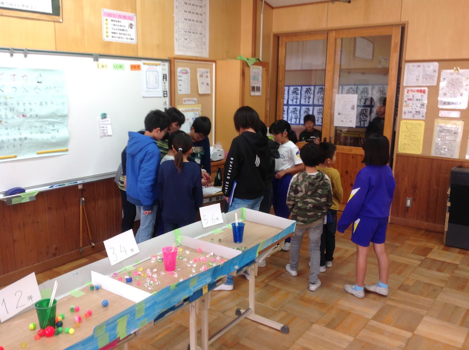 西条小学校公式ブログ ゲームウォークラリー
