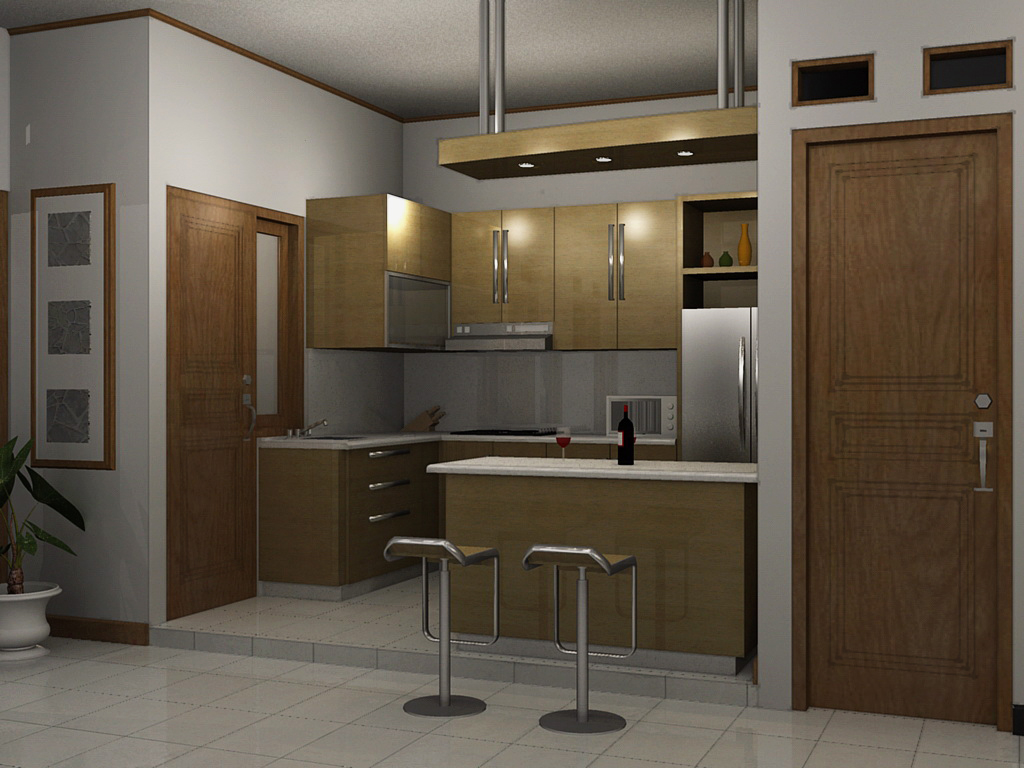 desain dapur rumah minimalis type 36