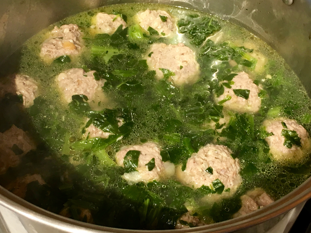 Итальянский свадебный суп