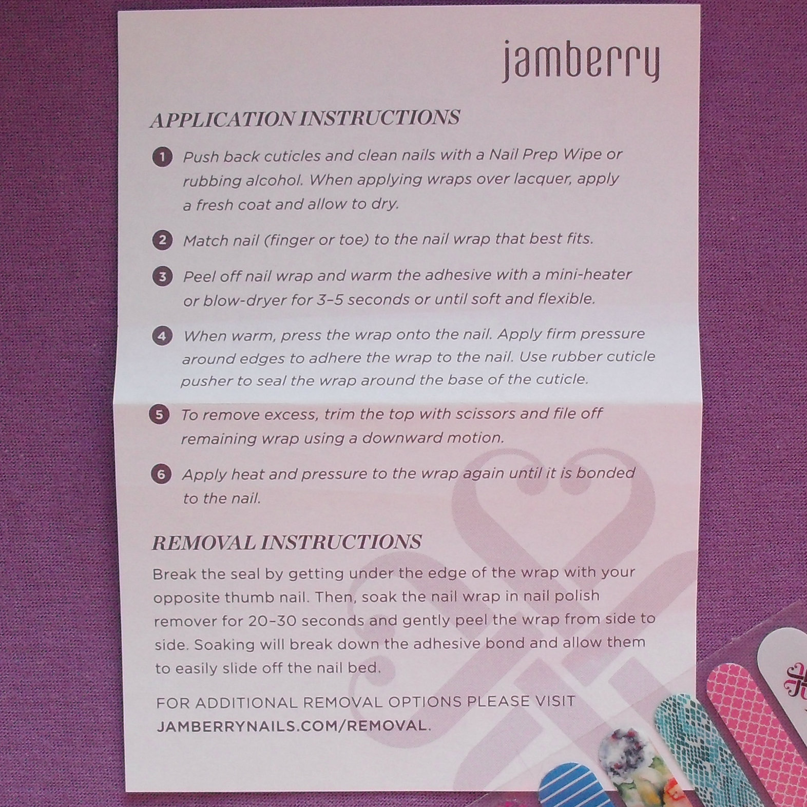 Обо всём и ни о чём Jamberry. Декоративные накладки на ногти (наклейки