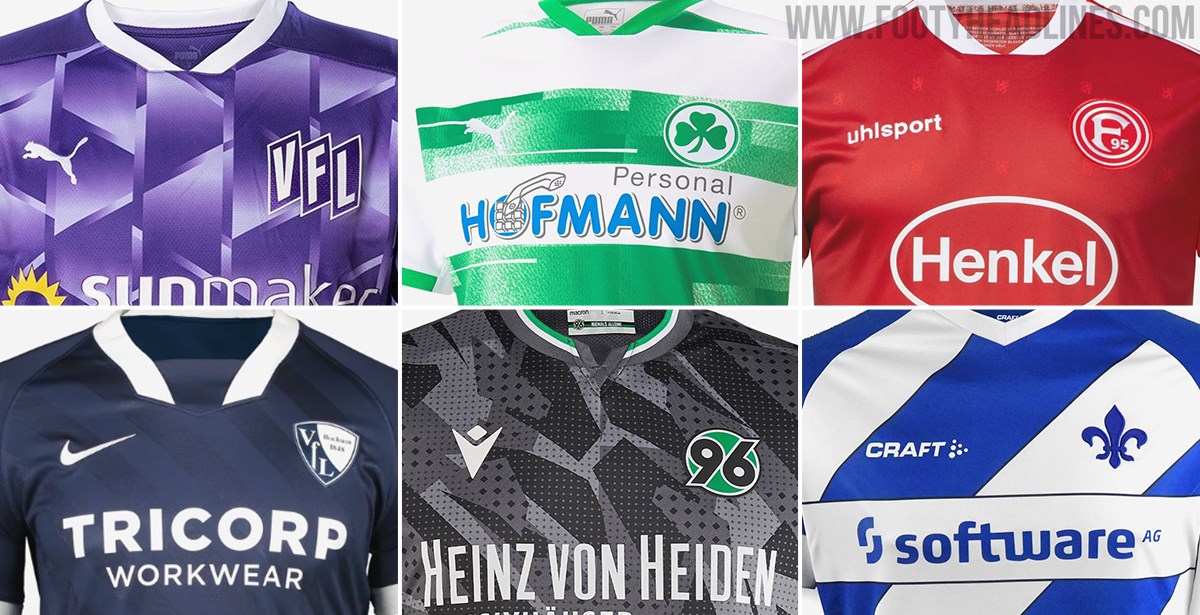 2. Bundesliga 2021 Kits Overview  Just Hamburg Missing  Footy Headlines