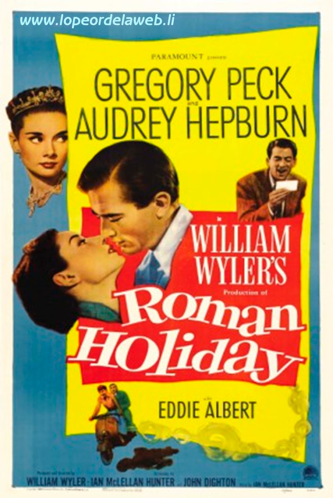 Vacaciones en Roma (Roman Holiday / 1953 / G. Peck)