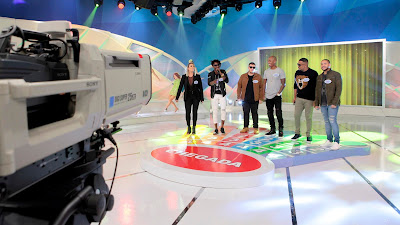 Cantores durante o Para ou Continua - Crédito: Lourival Ribeiro/SBT Cantores durante o Para ou Continua - Crédito: Lourival Ribeiro/SBT