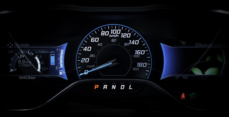 Real World Fuel Economy Testing In The 2017 Ford C Max Hybrid 2017 Ford C Max Gauge Cer Engage