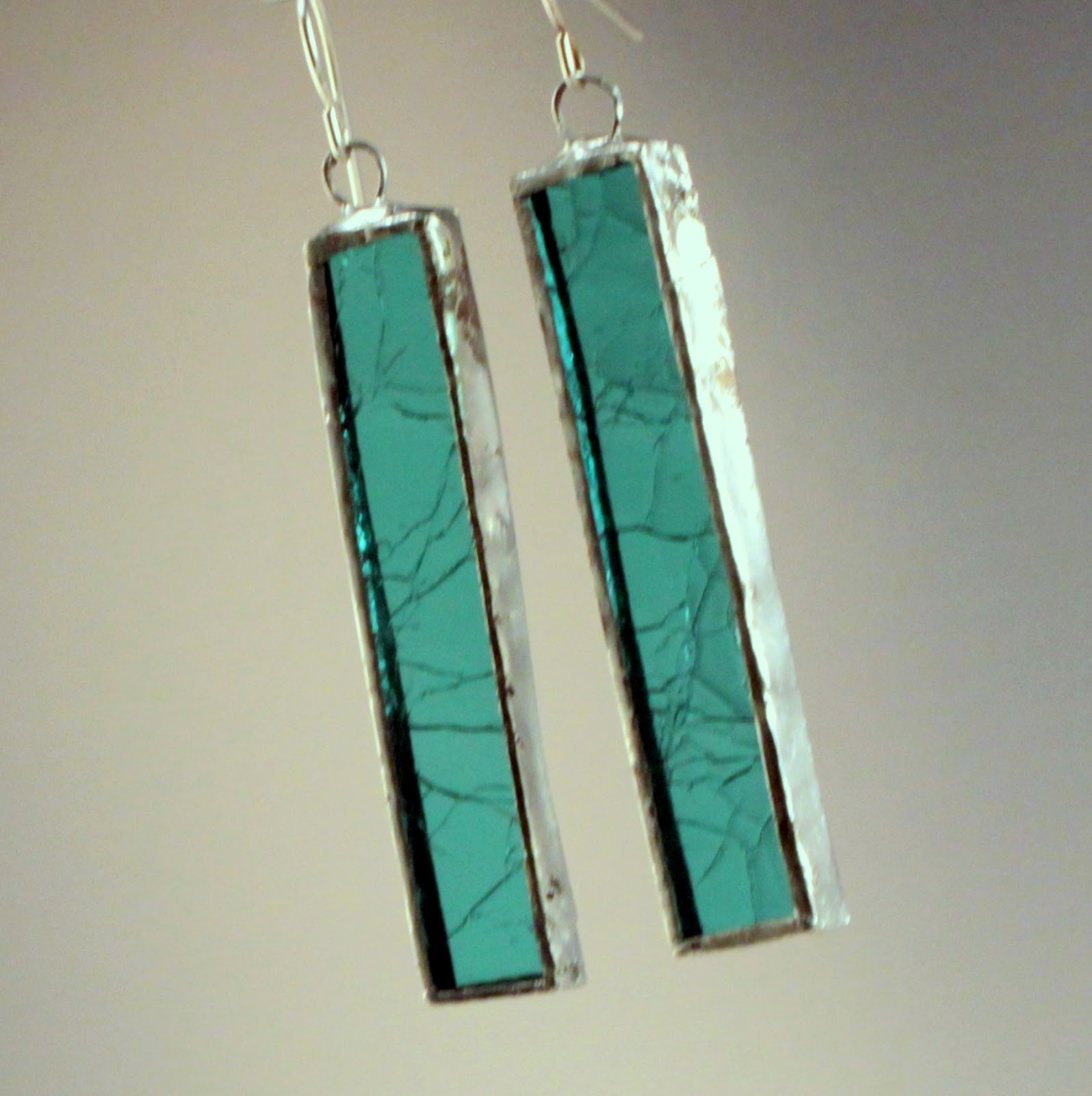Andria Senini Textiles Wearable Glass Stained Glass Jewelry