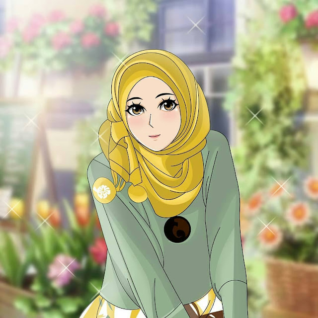 Wallpaper Hd Kartun Hijab