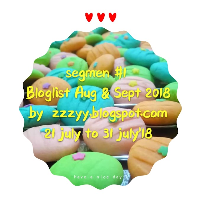 Segmen bloglist Aug & Sept by      zzzyy.blogspot.com