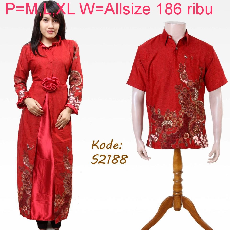Baju Batik Berpasangan Model Ekslusif | Model Baju Batik