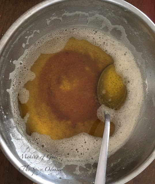 Home made Ghee Ghee Making
