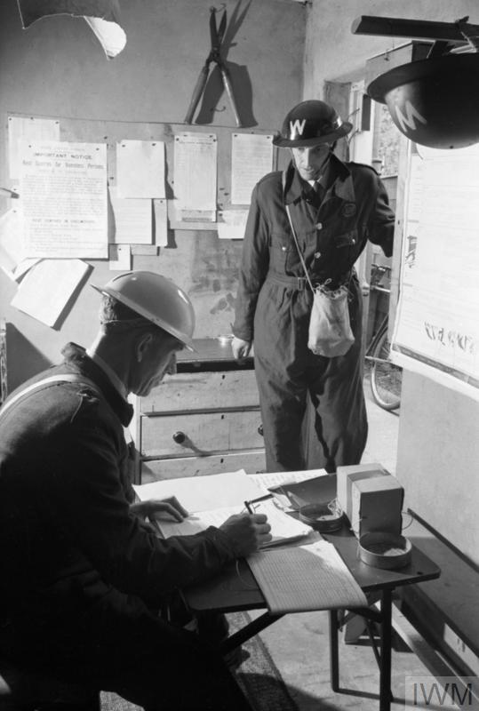 British Air Raid warden, 23 August 1941 worldwartwo.filminspector.com