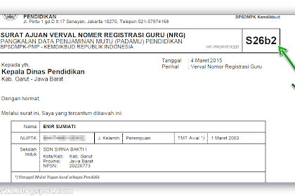 Tutorial Dan Cara Verval Nrg Padamu Negeri