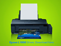 Epson L1800 Printer Driver Download
