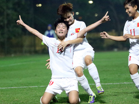 Tuyển nữ U.19 Việt Nam lọt vào vòng chung kết U.19 châu Á