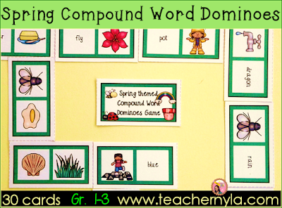 Spring compound words